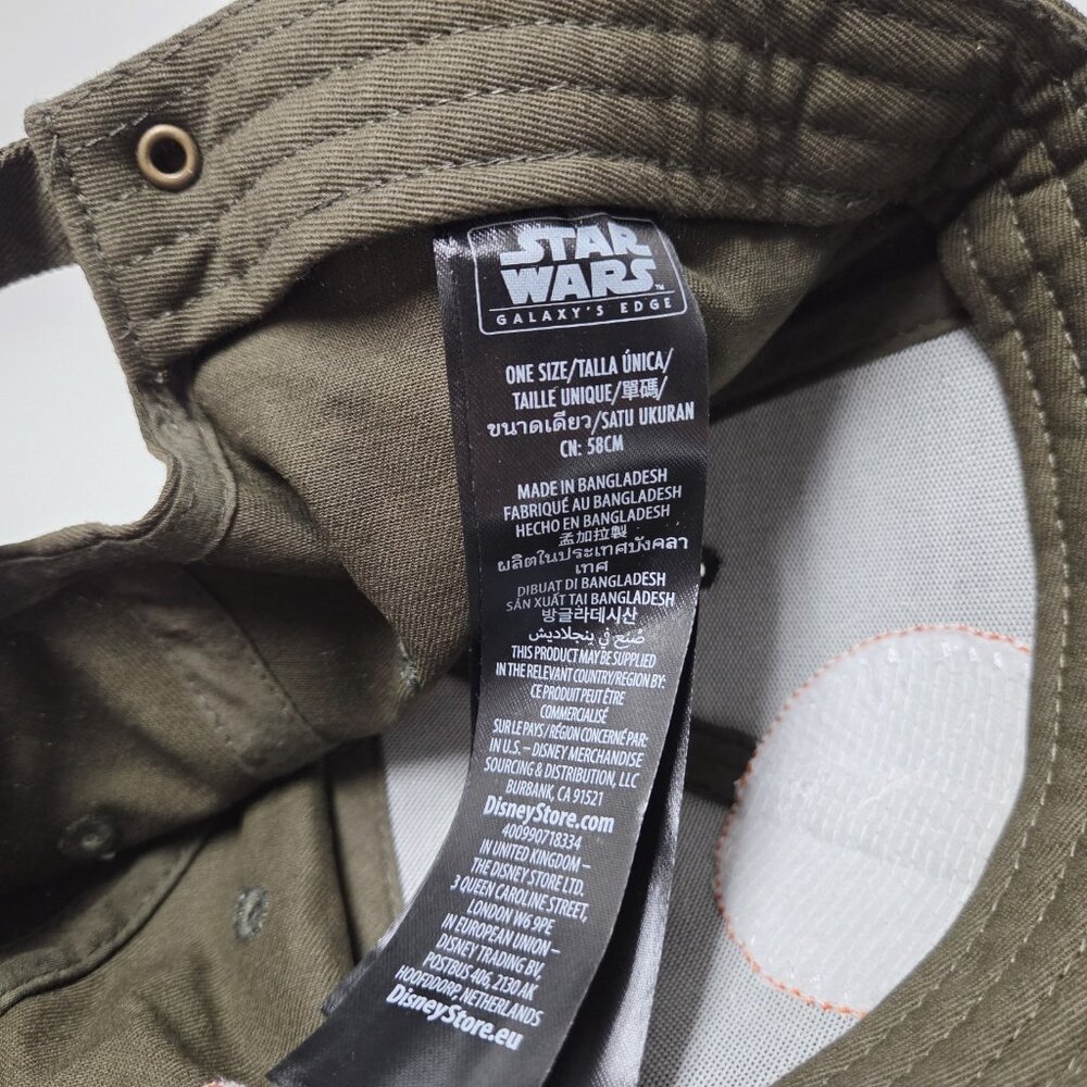 Disney Parks Star Wars Galaxy's Edge Black Spire Outpost Baseball Cap Hat 2025 - Picture 9 of 9